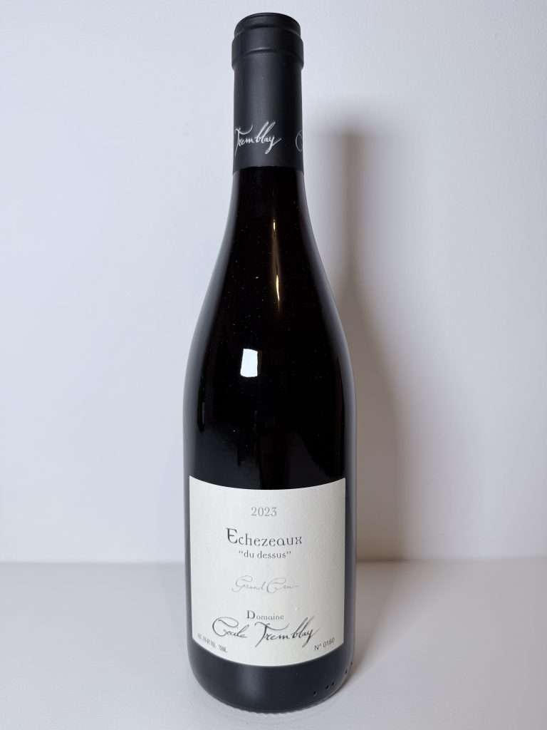 Échezeaux Grand Cru du Dessus 2023 Cécile Tremblay