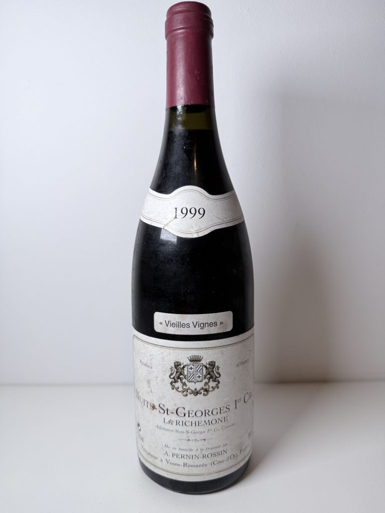 Nuits-Saint-Georges 1er Cru La Richemone 1999 Pernin-Rossin​