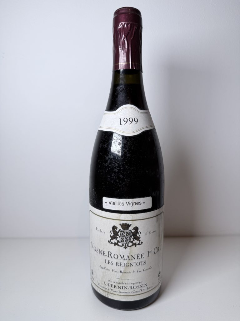 Vosne-Romanée 1er Cru Reignots 1999 Pernin-Rossin