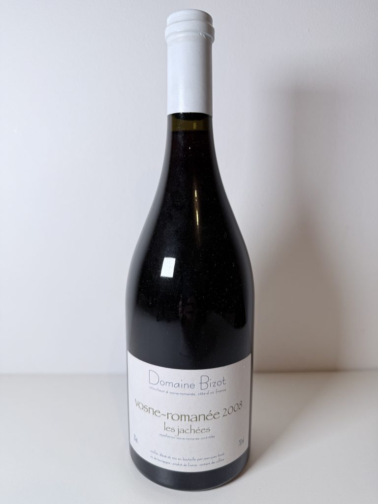 Vosne-Romanee Les Jachees 2008 Domaine Bizot