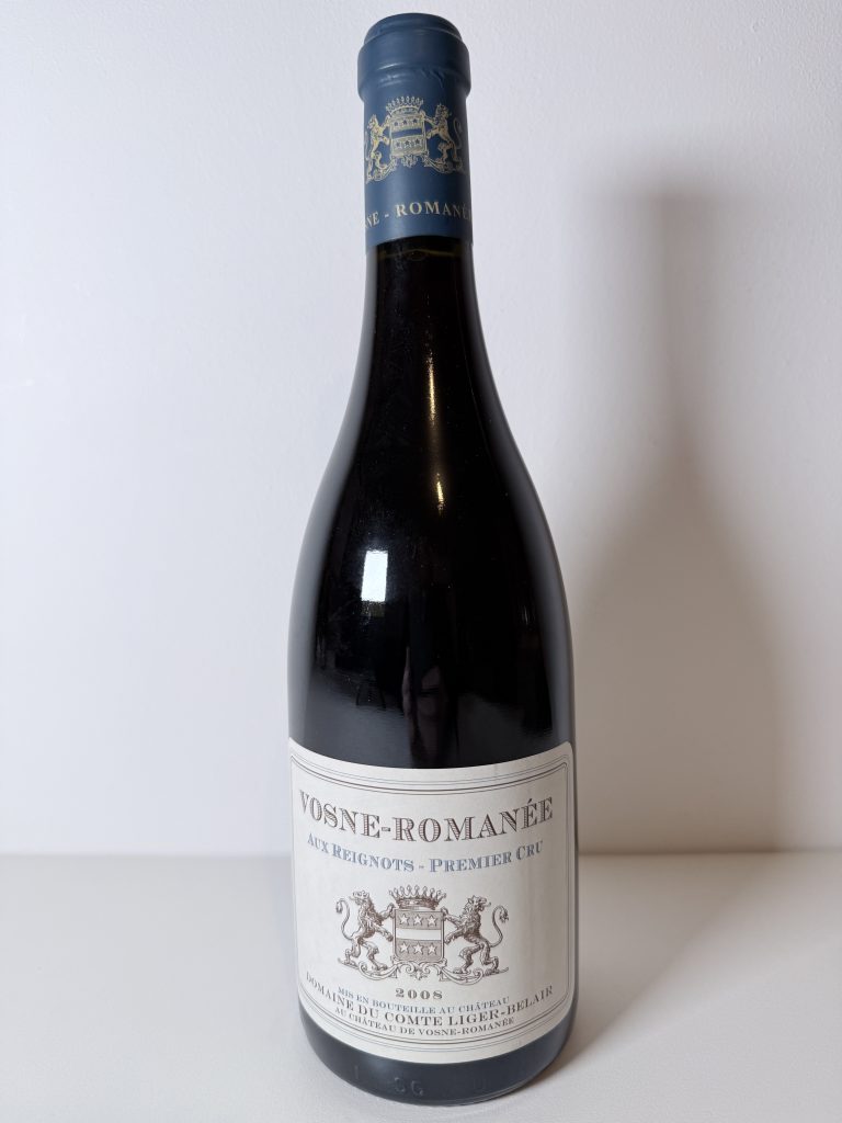 Vosne-Romanee 1er Cru Aux Reignots 2008 Domaine Comte Liger-Belair