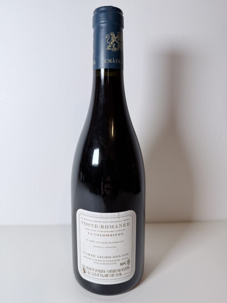 Vosne-Romanee La Colombiere 2017 Domaine Comte Liger-Belair