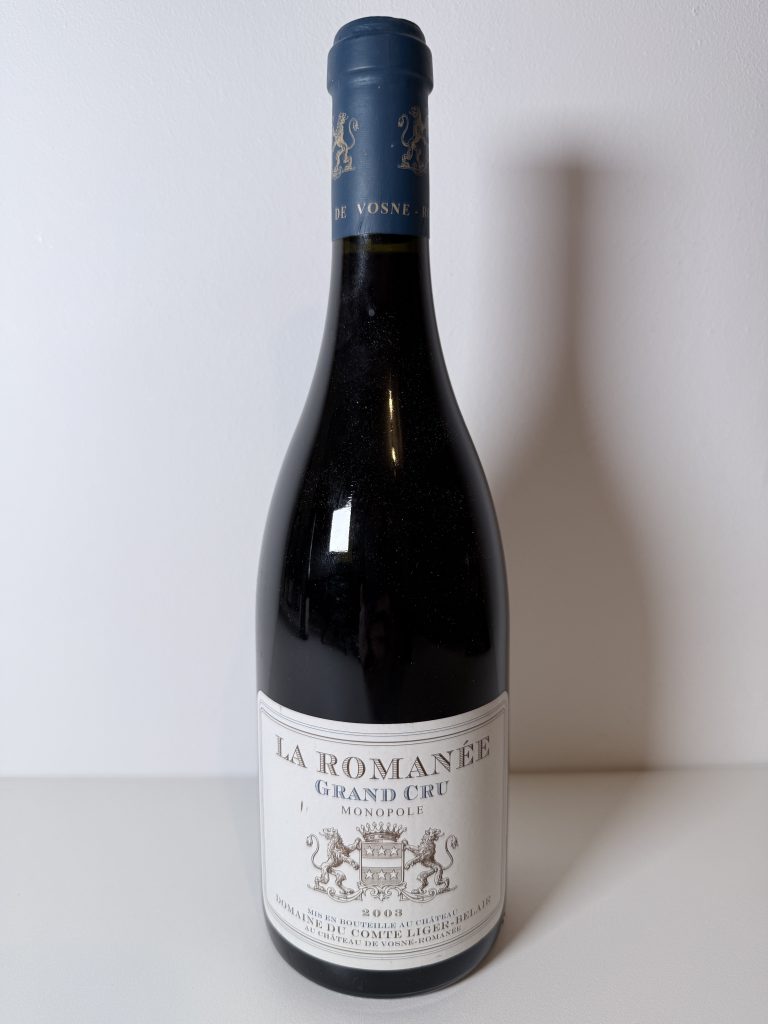 La Romanee Grand Cru 2003 Domaine Comte Liger-Belair