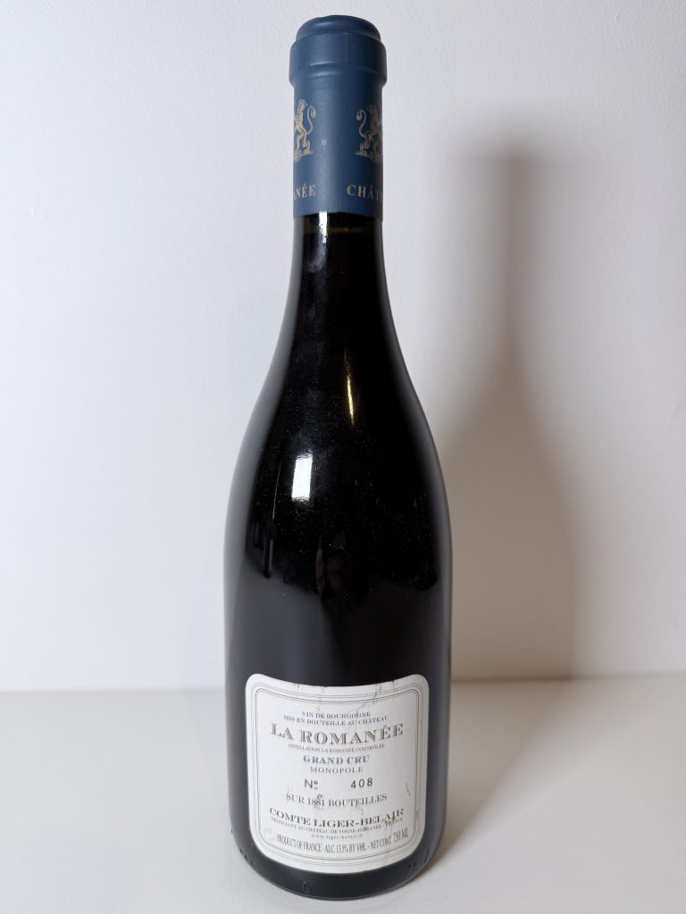 La Romanee Grand Cru 2003 Domaine Comte Liger-Belair