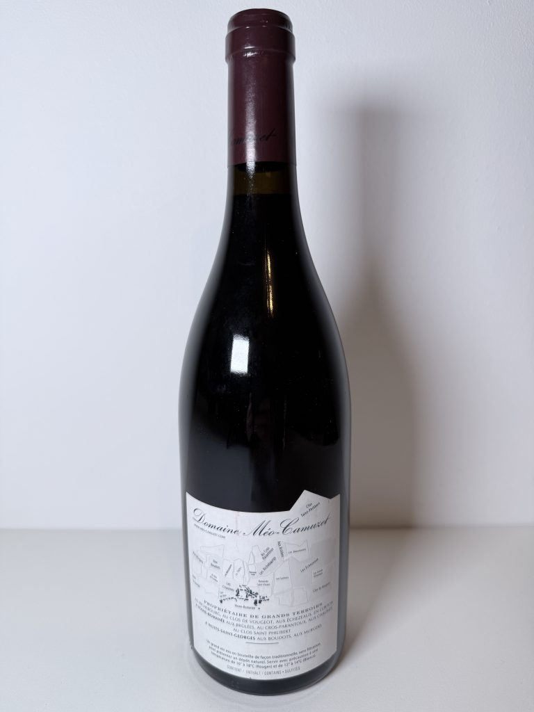 Vosne-Romanee 1er Cru Cros Parantoux 2011 Domaine Meo-Camuzet