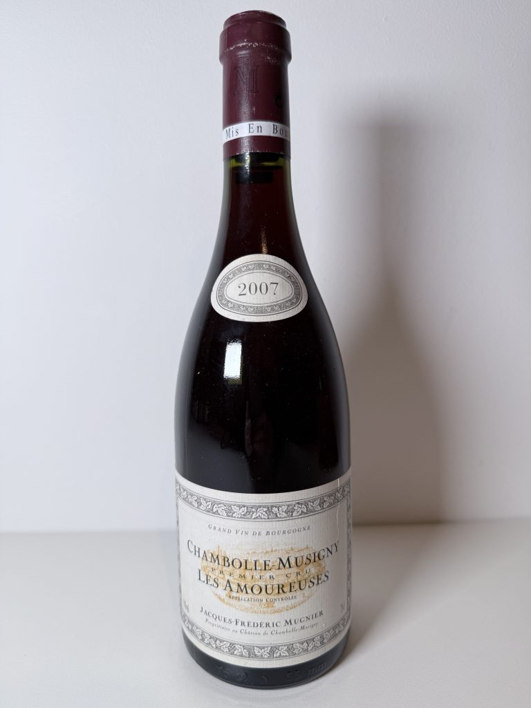 Chambolle-Musigny 1er Cru Les Amoureuses 2007 Domaine JF Mugnier