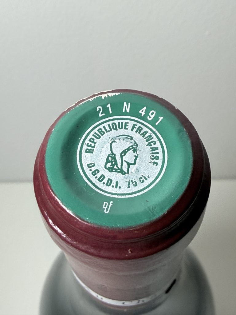 Chambolle-Musigny 1er Cru Les Amoureuses 2007 Domaine JF Mugnier