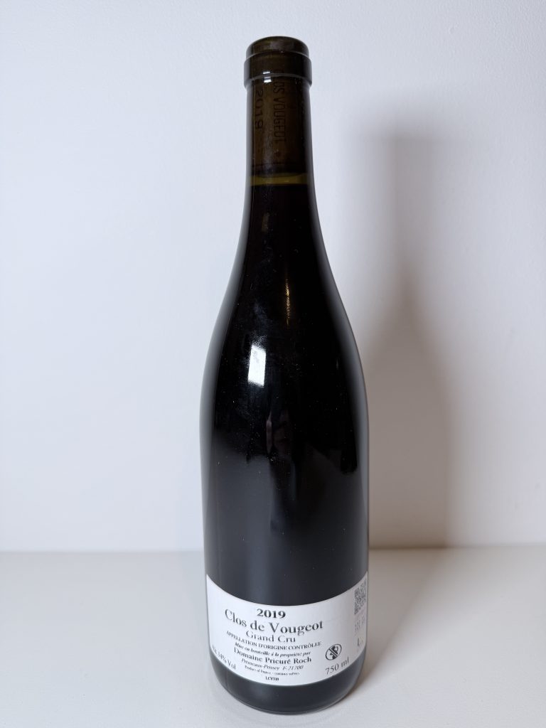 Clos de Vougeot Grand Cru 2019 Domaine Prieure Roch
