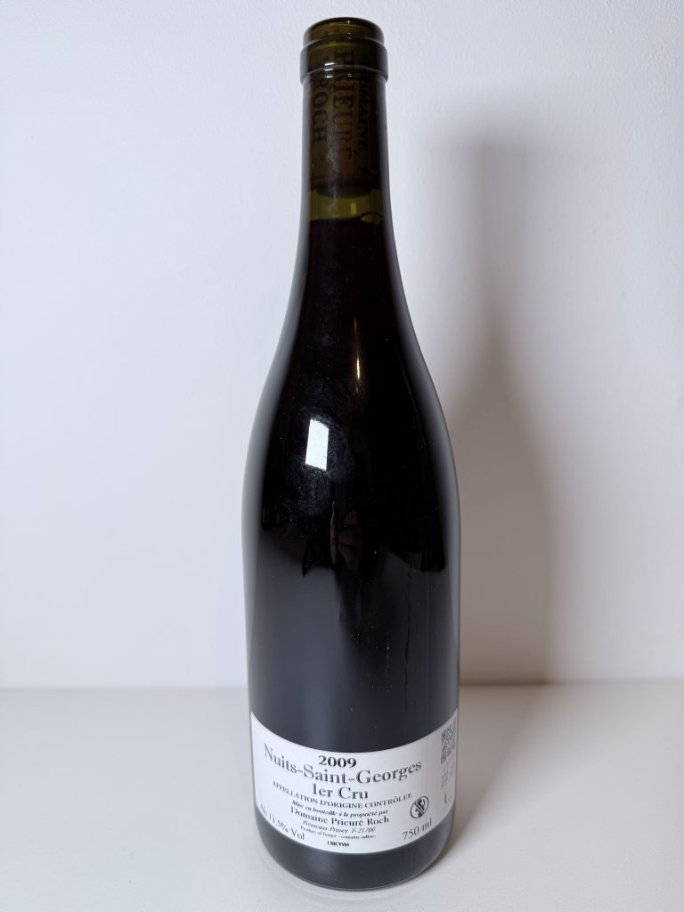 Nuits-Saint-Georges 1er Cru 2009 Domaine Prieure Roch