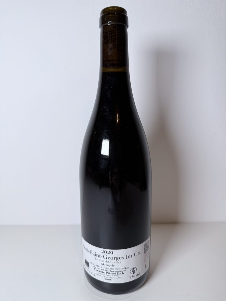 Nuits-Saint-Georges 1er Cru Clos des Corvees 2020 Domaine Prieure Roch