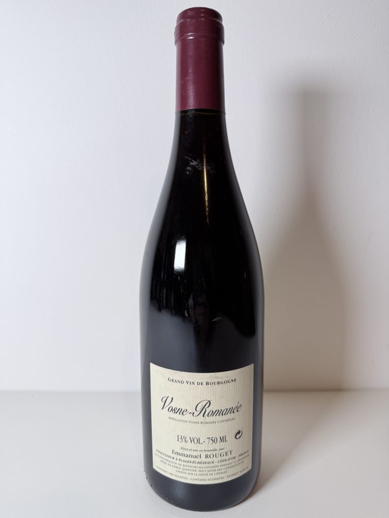Vosne-Romanee 1er Cru Cros Parantoux 2006 Domaine Emmanuel Rouget