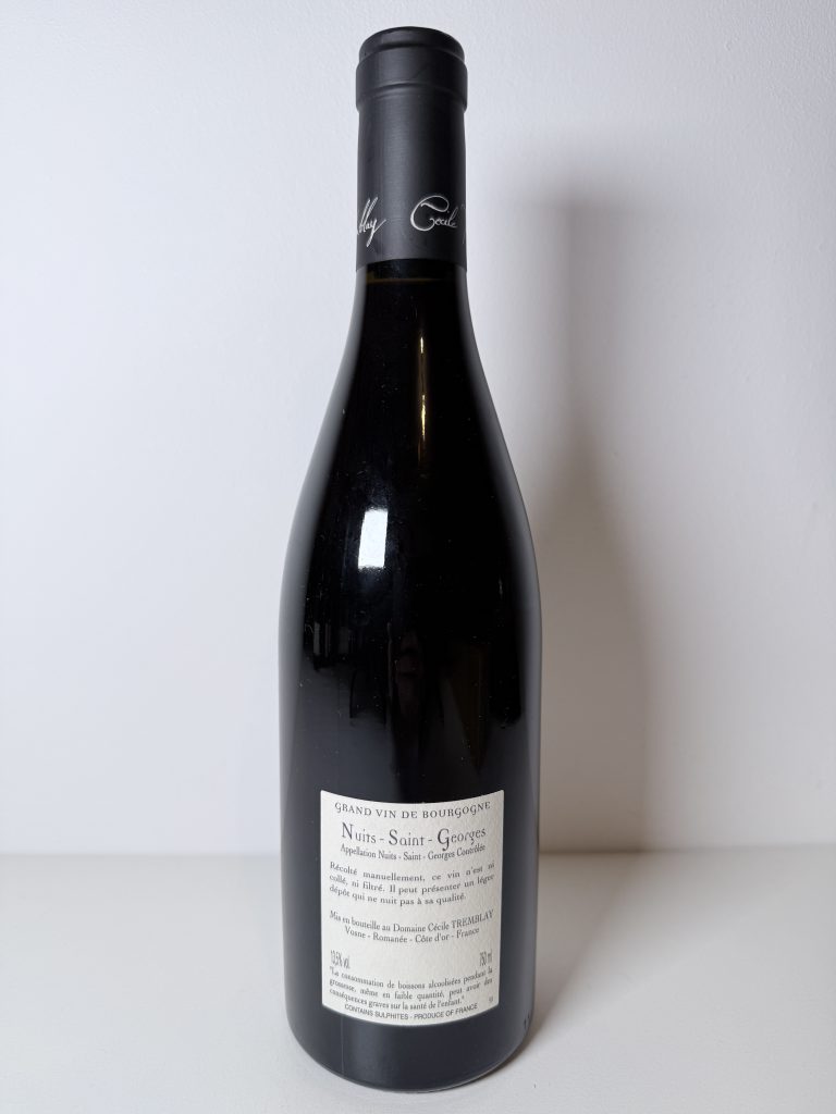Nuits-Saint-Georges Albuca 2020 Domaine Cécile Tremblay