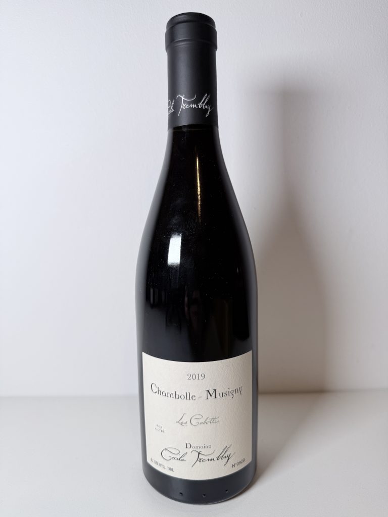 Chambolle-Musigny Les Cabottes 2019 Domaine Cécile Tremblay