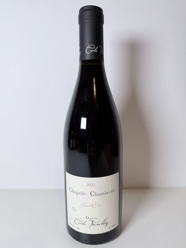 Chapelle-Chambertin Grand Cru 2021 Domaine Cécile Tremblay