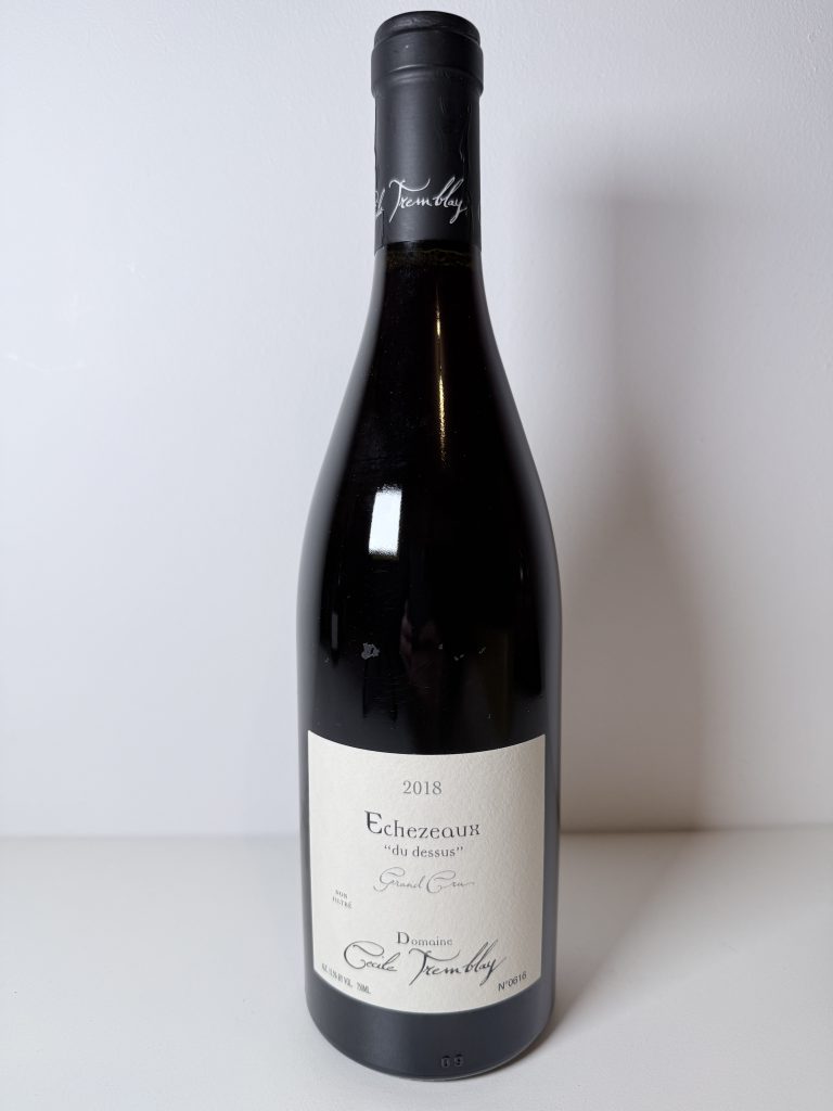 Échézeaux Grand Cru Du Dessus 2018 Domaine Cécile Tremblay