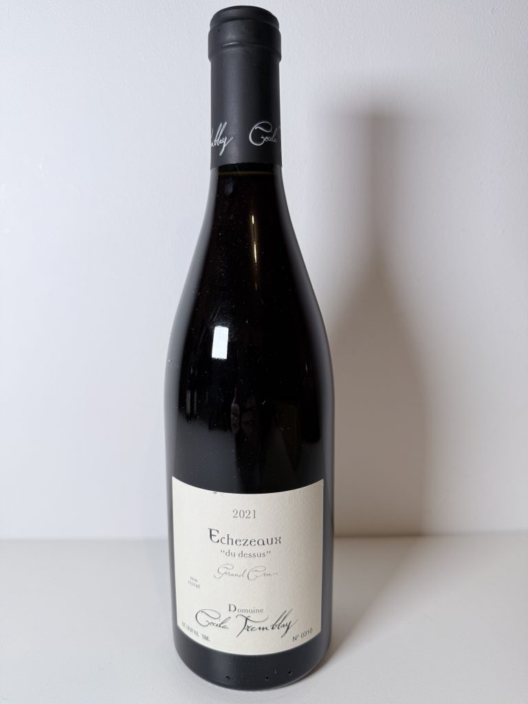Échézeaux Grand Cru Du Dessus 2021 Domaine Cécile Tremblay