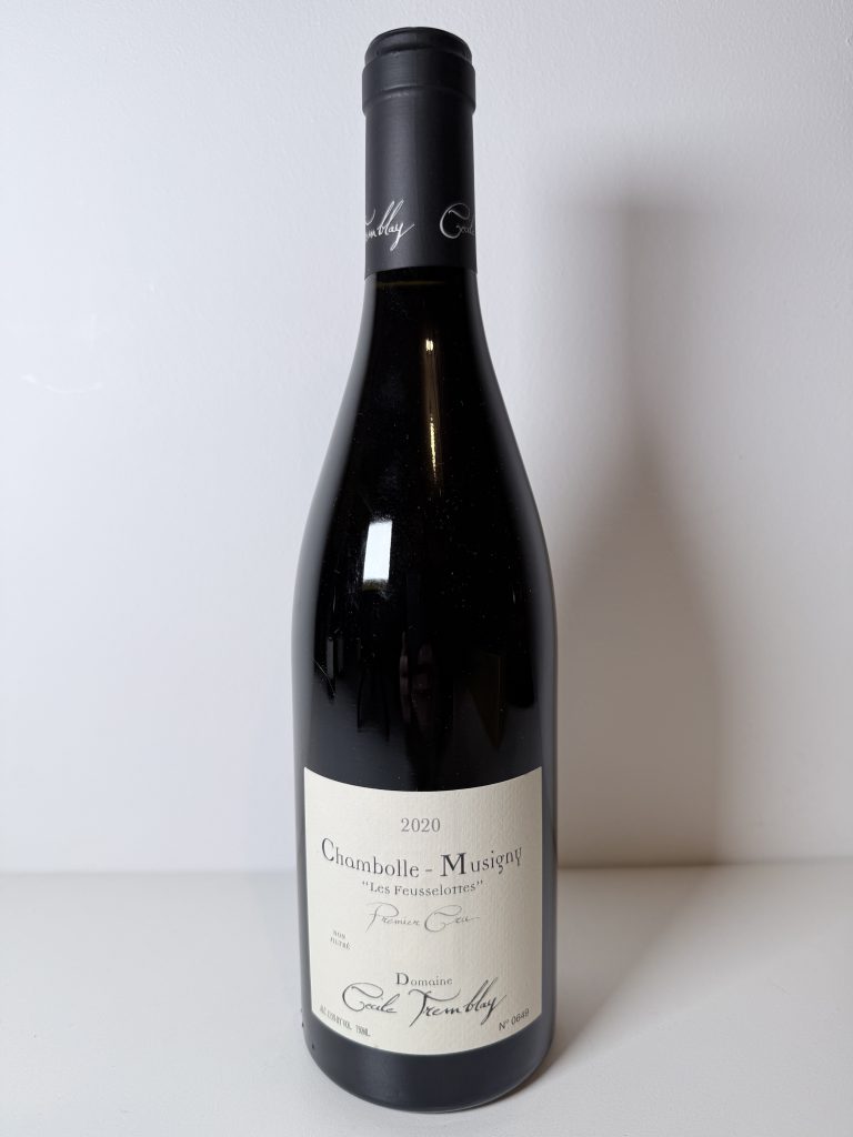 Chambolle-Musigny 1er Cru Les Feusselottes 2020 Domaine Cécile Tremblay
