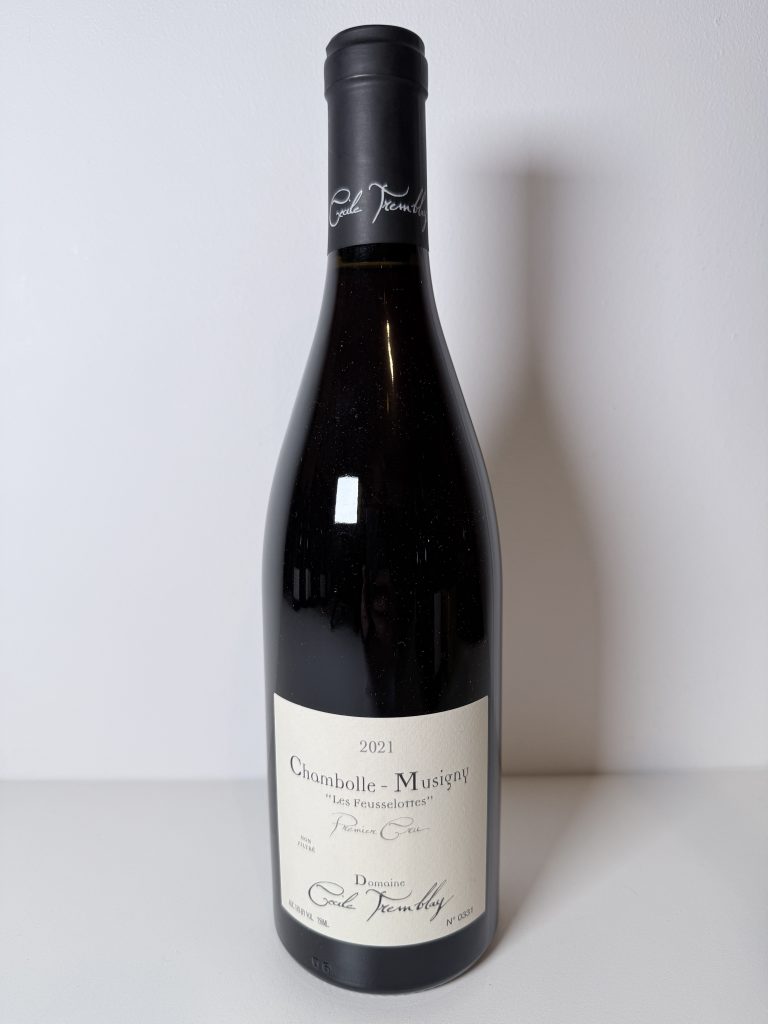 Chambolle-Musigny 1er Cru Les Feusselottes 2021 Domaine Cécile Tremblay