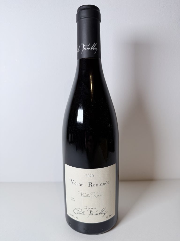 Vosne-Romanée Vieilles Vignes 2020 Domaine Cécile Tremblay