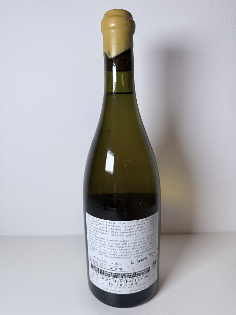 Puligny-Montrachet En la Richarde 2004 Domaine d’Auvenay