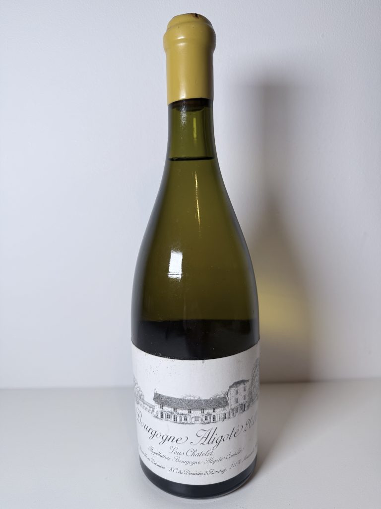 Bourgogne Aligoté Sous Châtelet 2010 Domaine d’Auvenay​