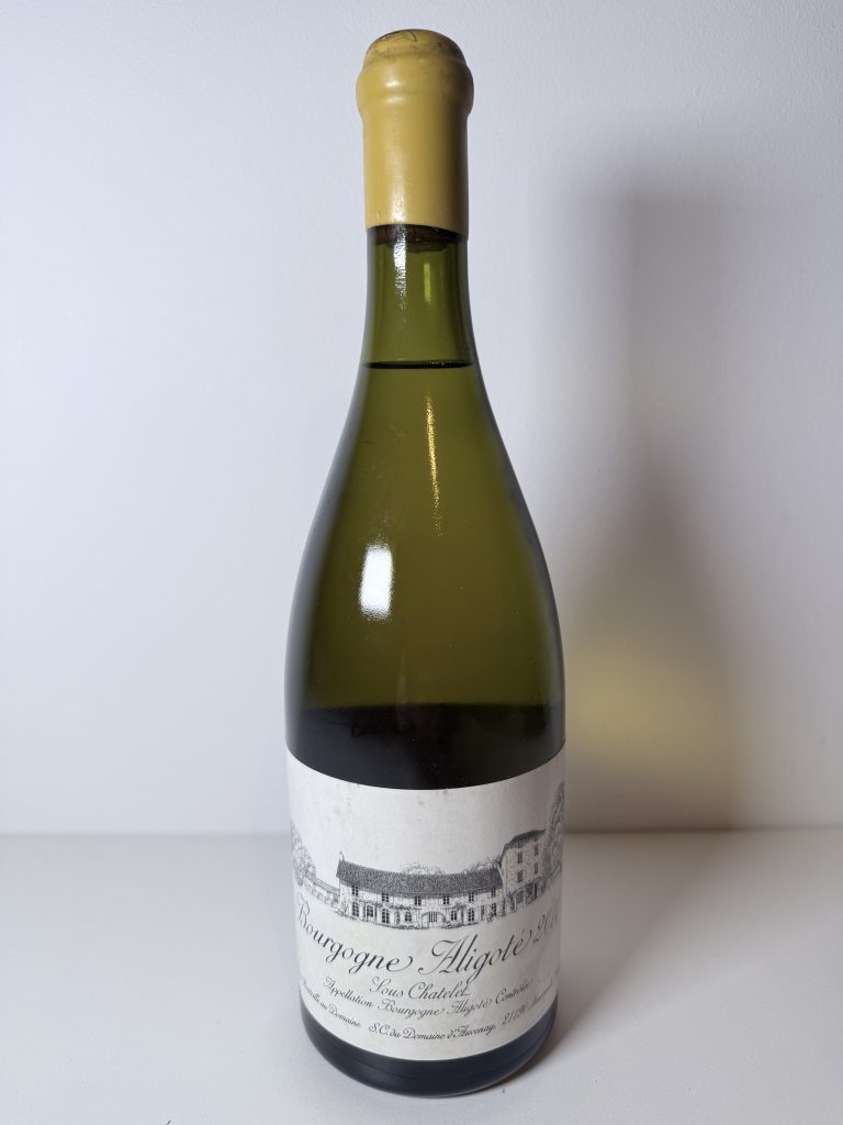 Bourgogne Aligoté Sous Châtelet 2011 Domaine d’Auvenay