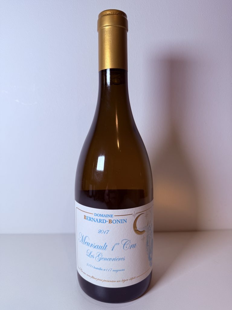 Meursault 1er Cru Genevrières 2017 Bernard-Bonin