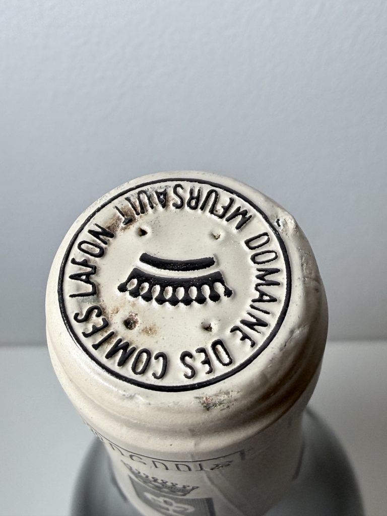 Montrachet Grand Cru 2001 Comtes Lafon