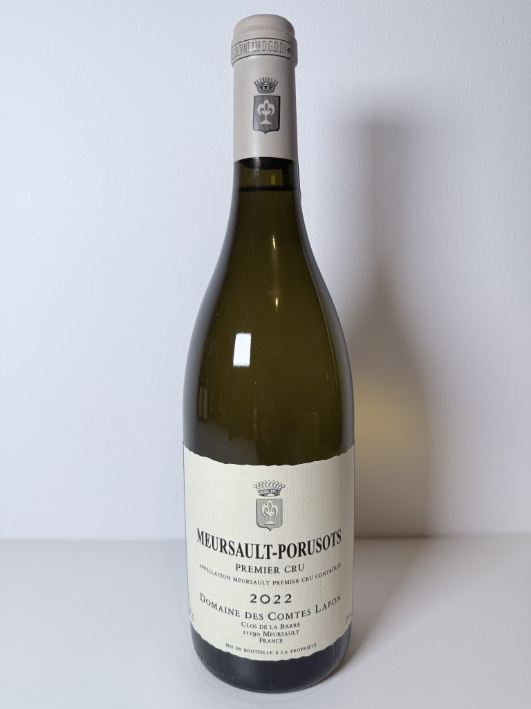 Meursault 1er Cru Les Porusots 2022 Comtes Lafon