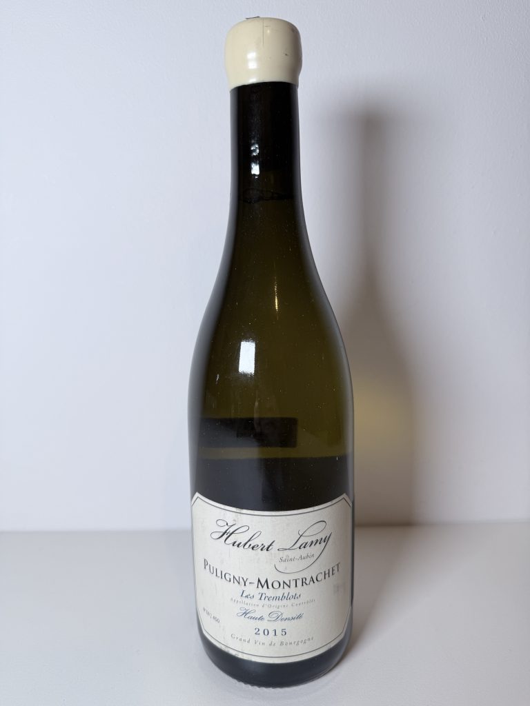 Puligny-Montrachet Les Tremblots Haute Densité 2015 Hubert Lamy