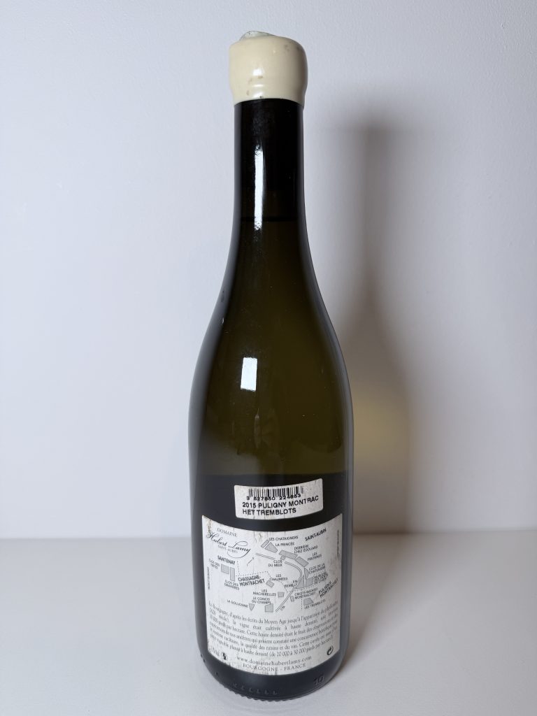 Puligny-Montrachet Les Tremblots Haute Densité 2015 Hubert Lamy