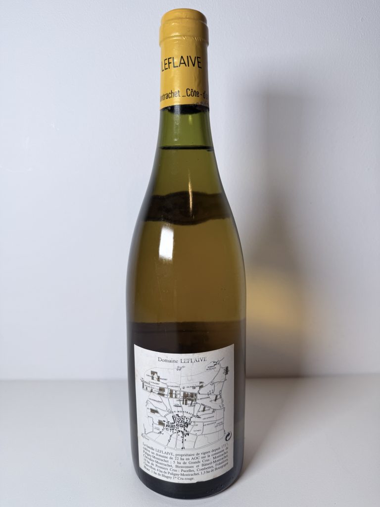 Bienvenues-Bâtard-Montrachet Grand Cru 1990 Domaine Leflaive
