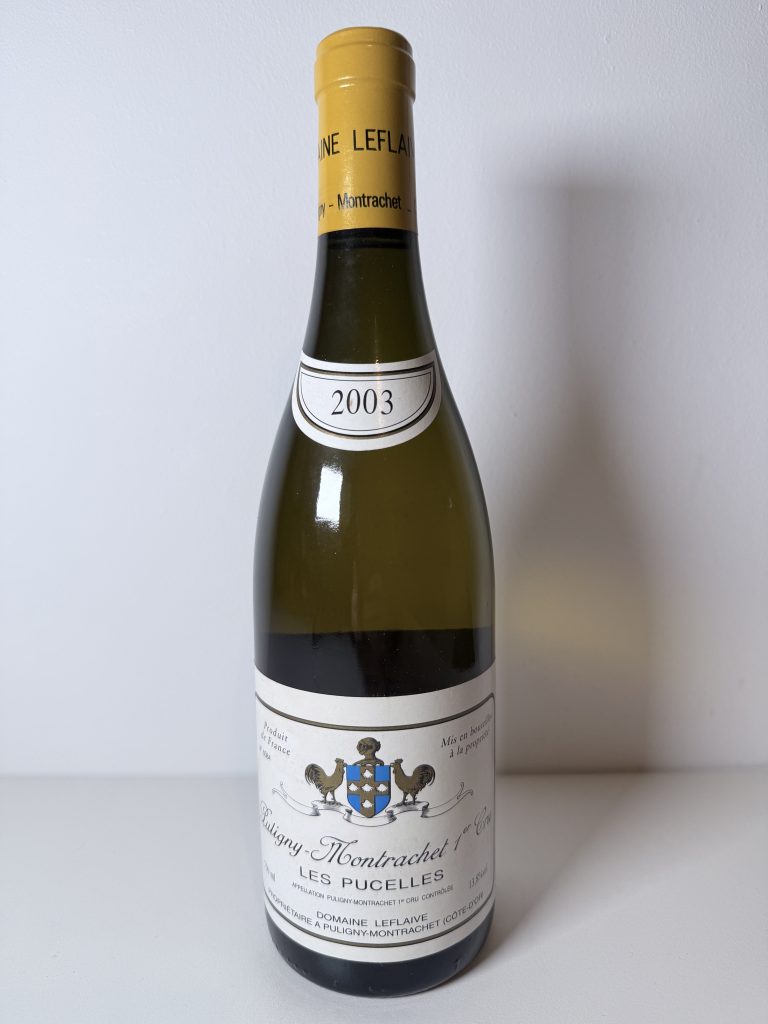 Puligny-Montrachet 1er Cru Les Pucelles 2003 Domaine Leflaive