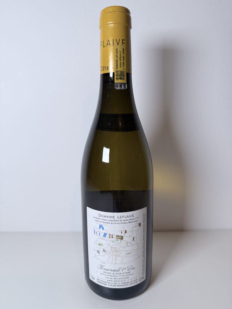 Meursault 1er Cru Sous le Dos d’Âne 2018 Domaine Leflaive