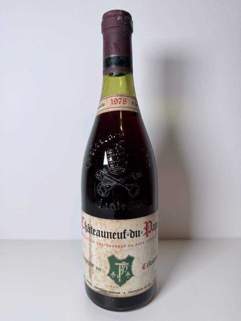 Bouteille Châteauneuf-du-Pape Réserve des Célestins 1978 Henri Bonneau