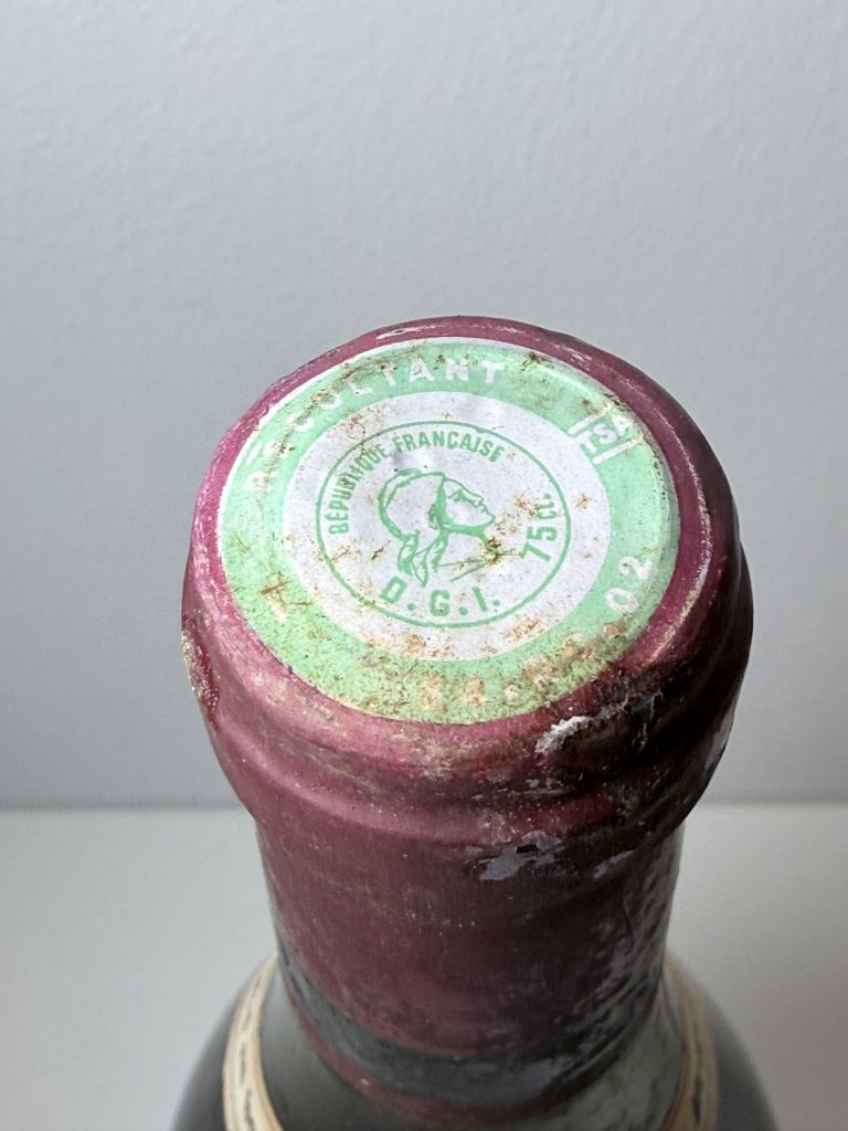 Bouteille Châteauneuf-du-Pape Réserve des Célestins 1978 Henri Bonneau