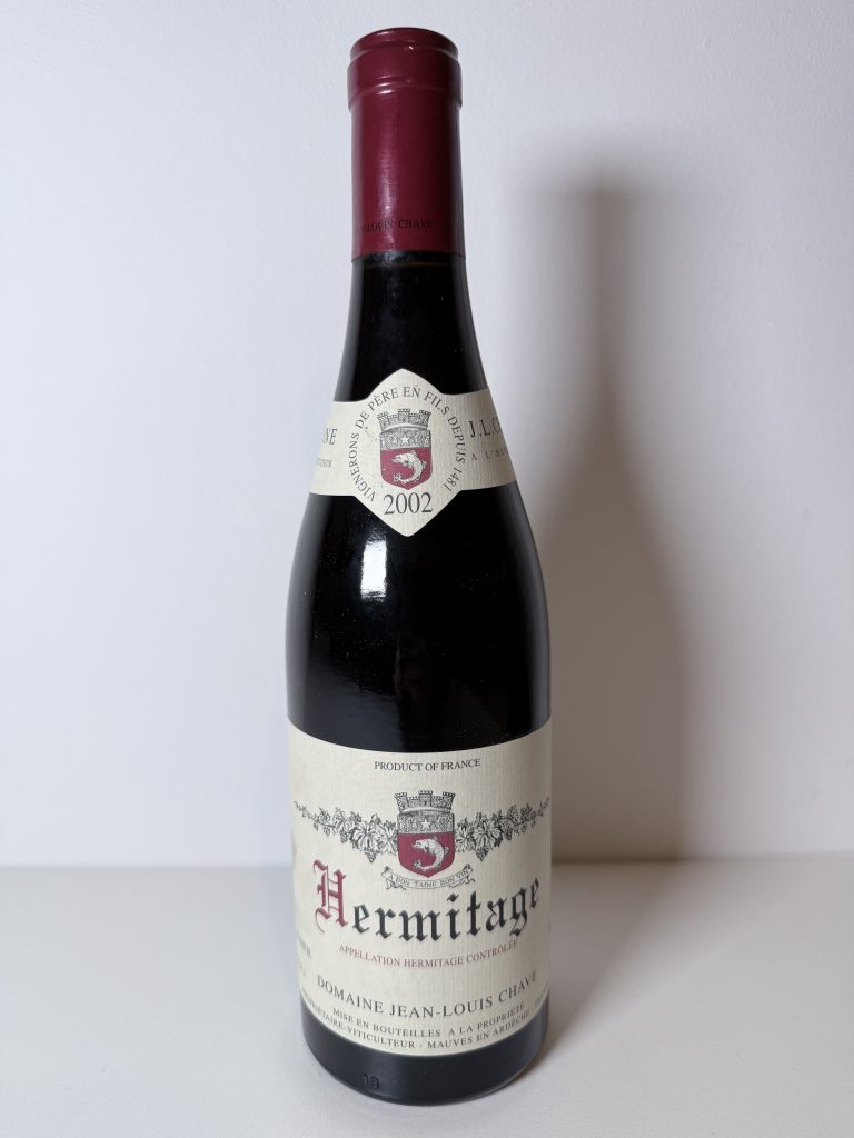 Hermitage Rouge 2002 Jean-Louis Chave