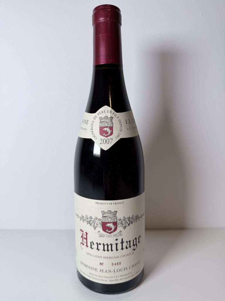 Hermitage Rouge 2007 Jean-Louis Chave