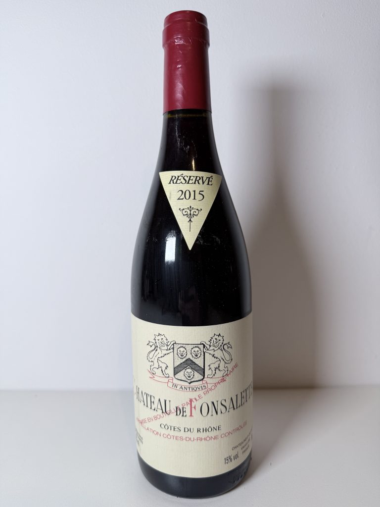 Côtes-du-Rhône Rouge 2015 Château de Fonsalette