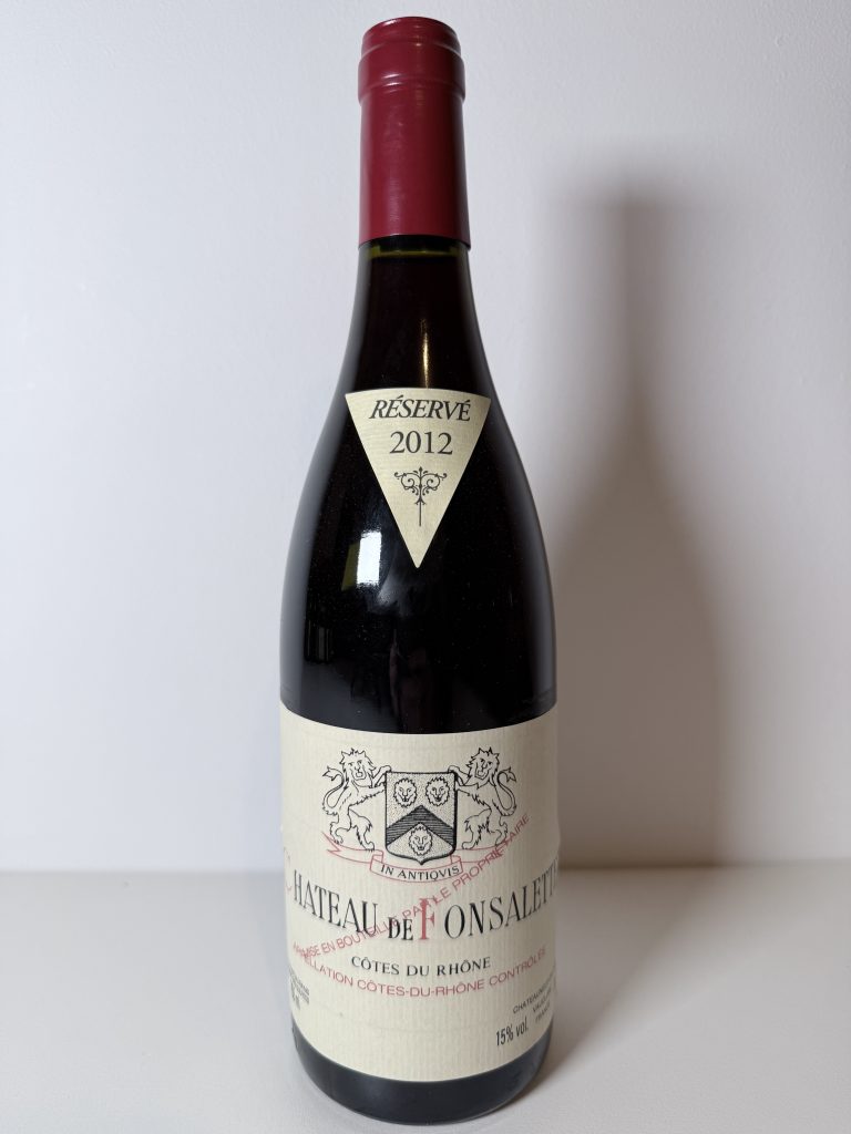 Côtes-du-Rhône Rouge 2012 Château de Fonsalette