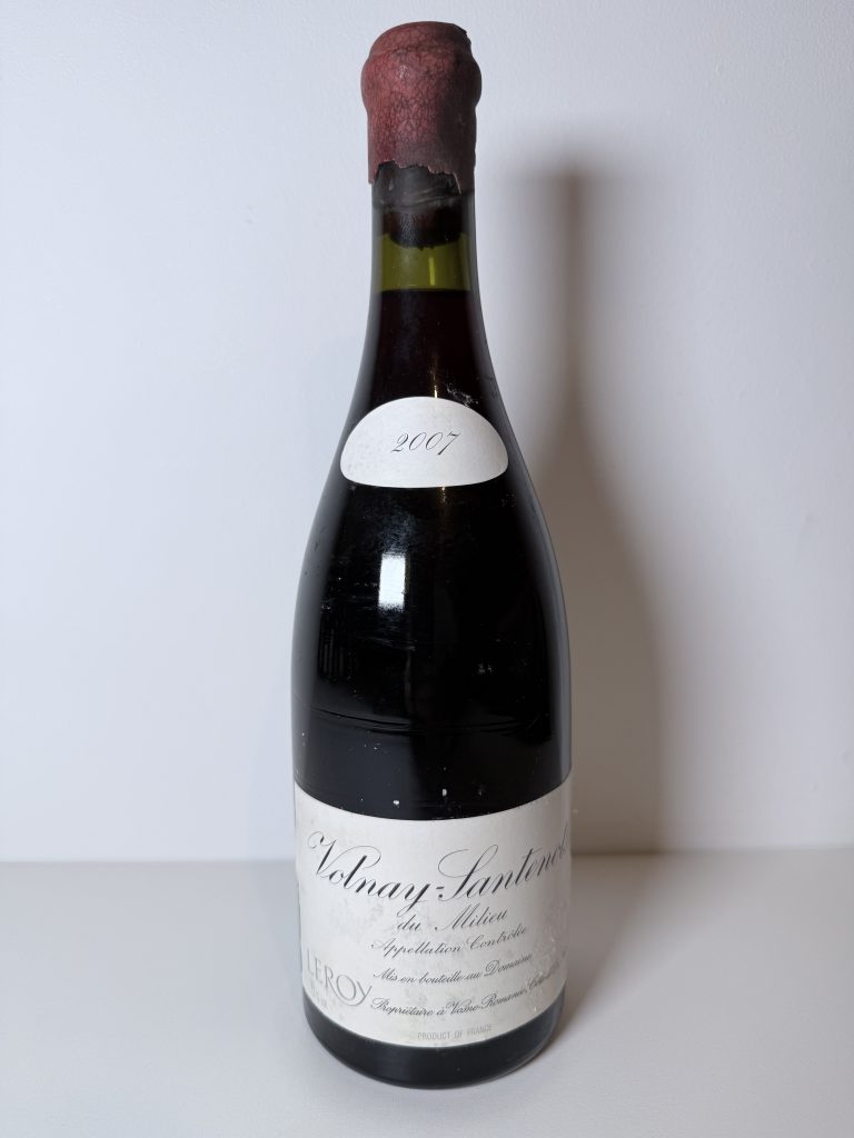 Volnay 1er Cru Santenots du Milieu 2007 Domaine Leroy