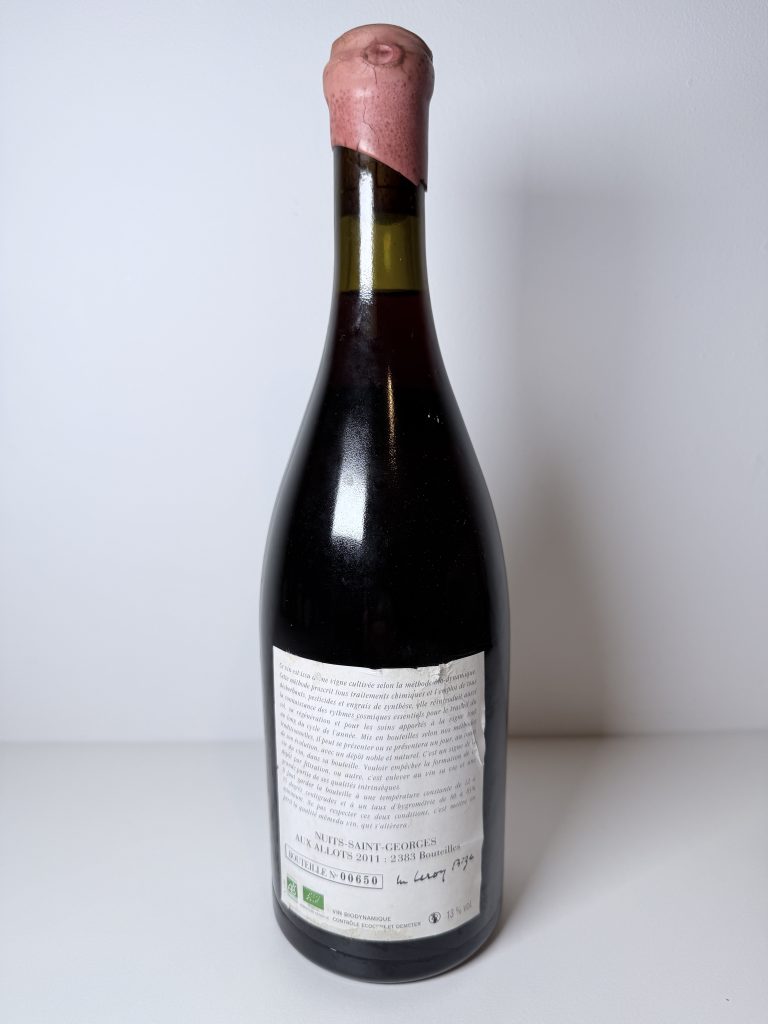 Nuits-Saint-Georges 1er Cru Aux Allots 2011 Domaine Leroy