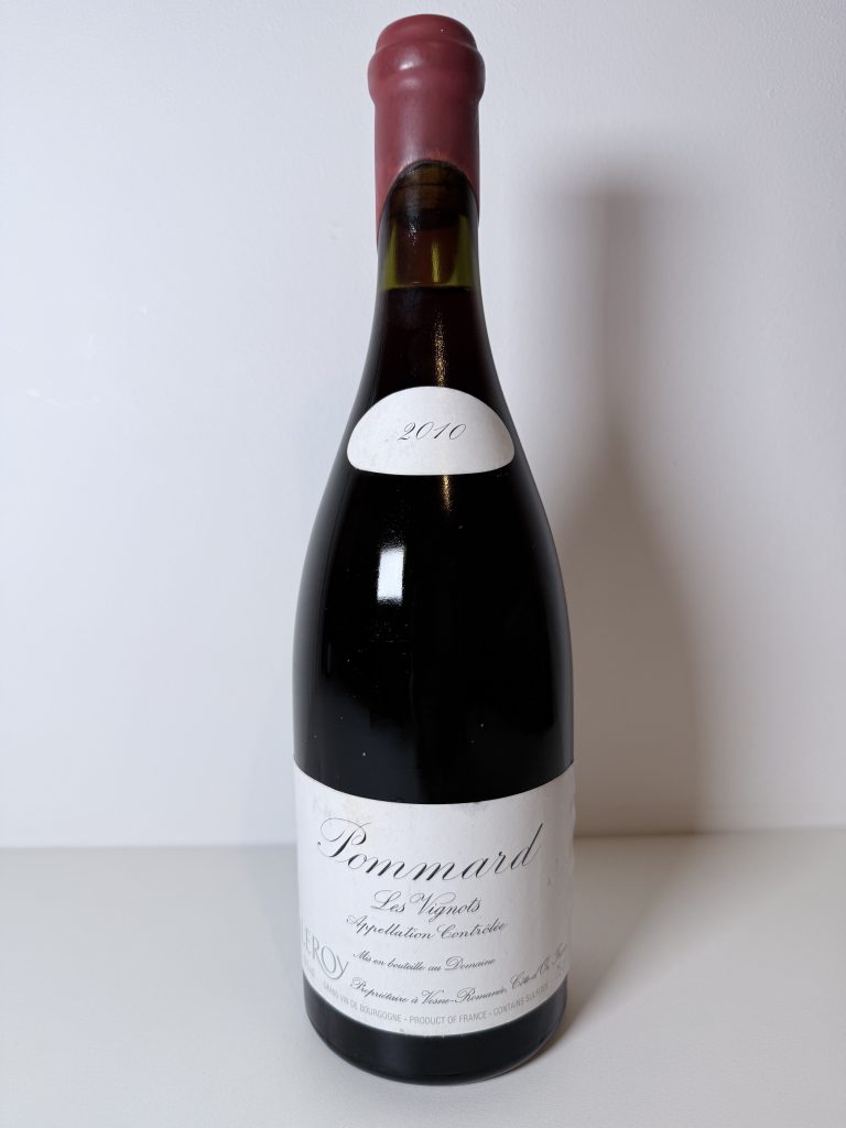 Pommard Les Vignots 2010 Domaine Leroy