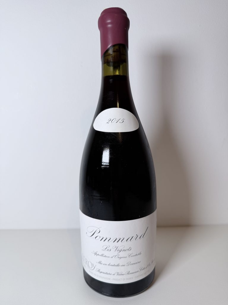 Pommard Les Vignots 2015 Domaine Leroy