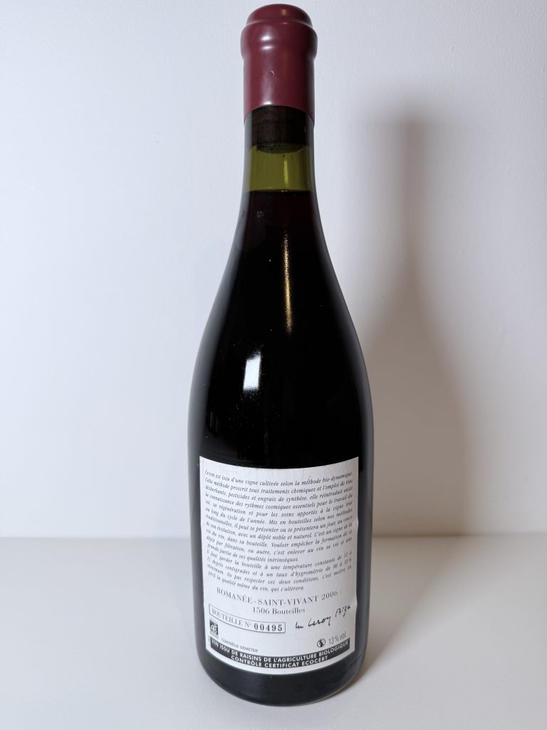Romanée-Saint-Vivant Grand Cru 2006 Domaine Leroy