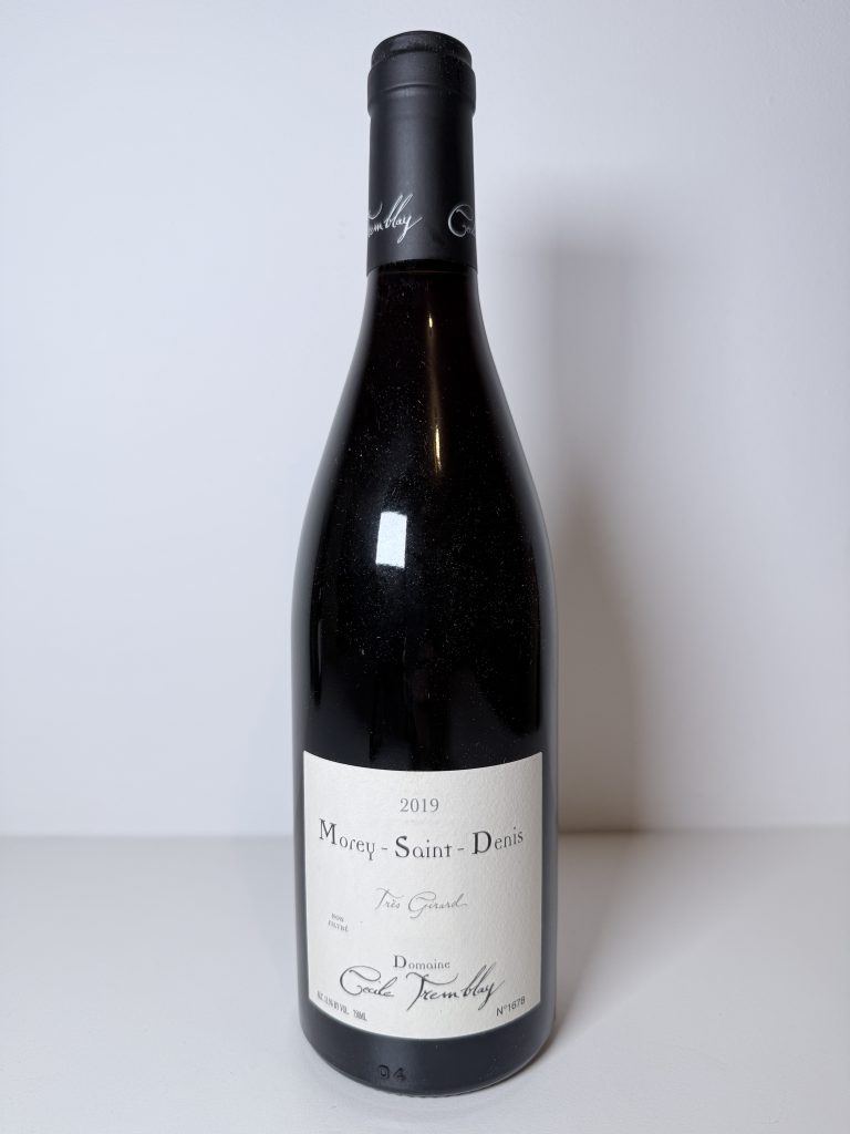 Morey-Saint-Denis Très Girard 2019 Cécile Tremblay