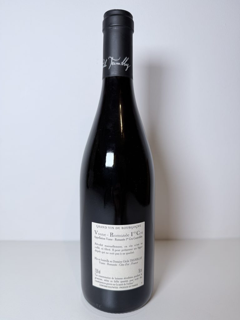 Vosne-Romanée 1er Cru Les Beaumonts 2023 Cécile Tremblay