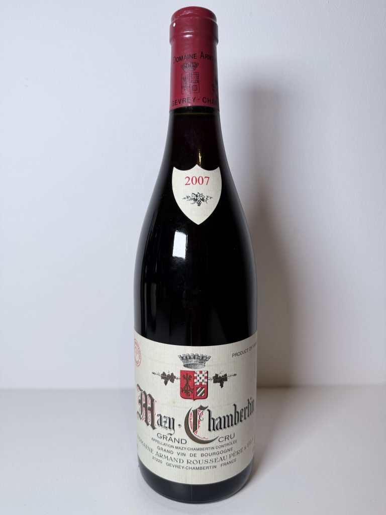 Mazis-Chambertin Grand Cru 2007 Domaine Armand Rousseau​