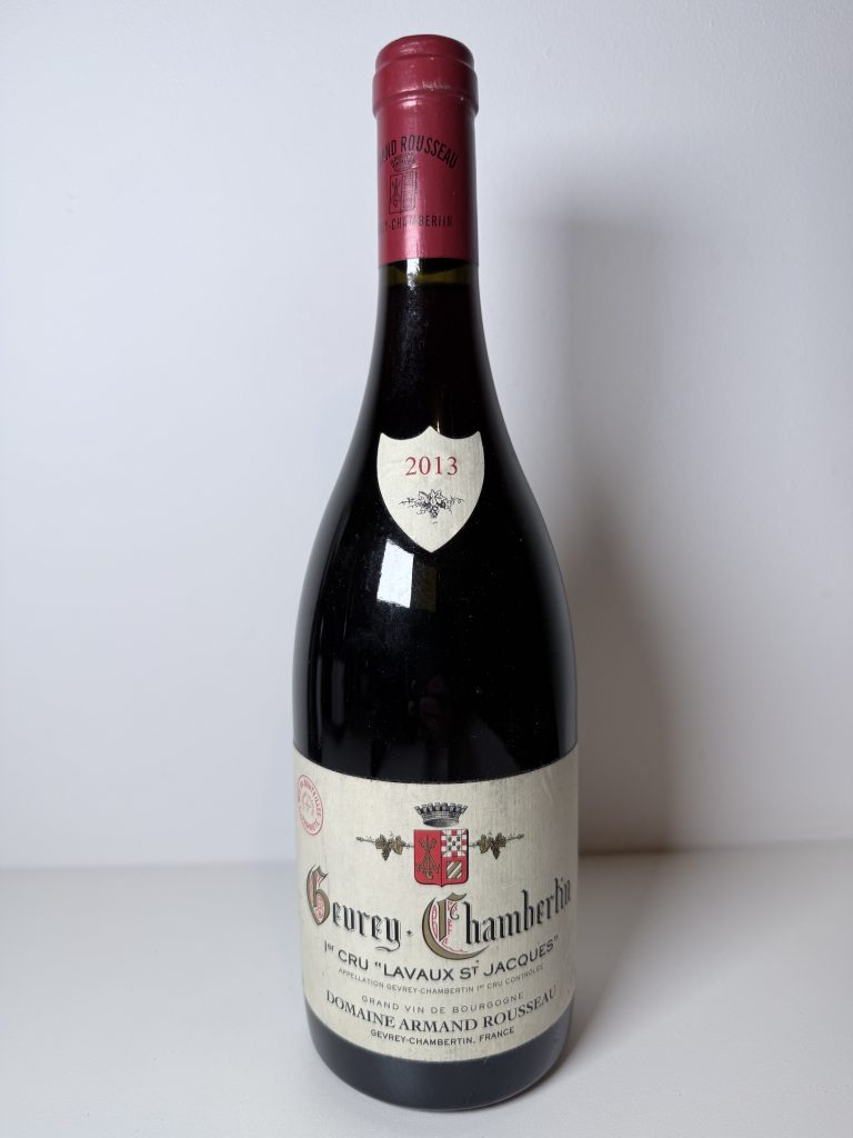 Gevrey-Chambertin 1er Cru Lavaux-Saint-Jacques 2013 Domaine Armand Rousseau​