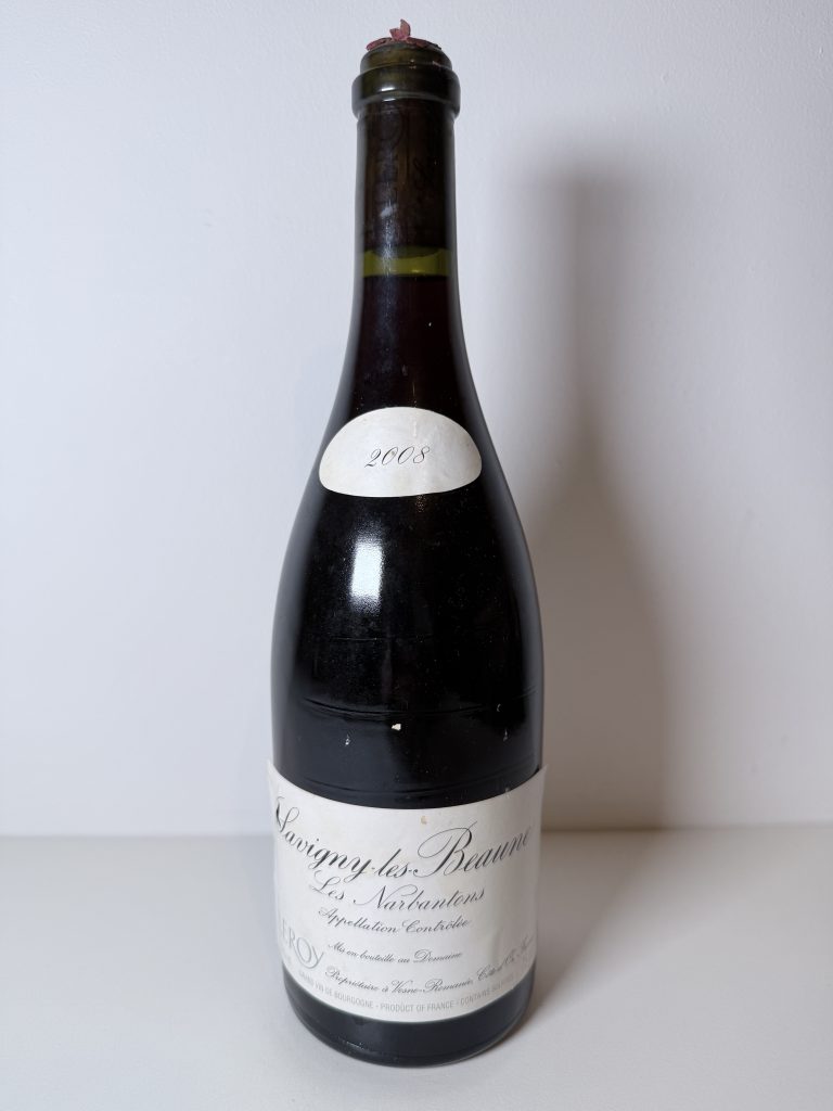 Bouteille Savigny-lès-Beaune 1er Cru Les Narbantons 2008 Domaine Leroy